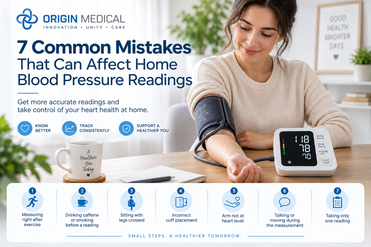 7 Common Mistakes That Can Affect Home Blood Pressure Readings