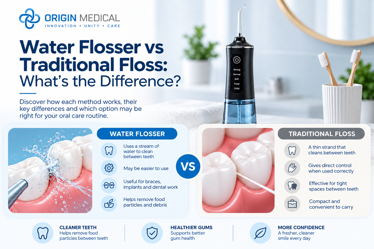 Water Flosser vs Traditional Floss: What’s the Difference?