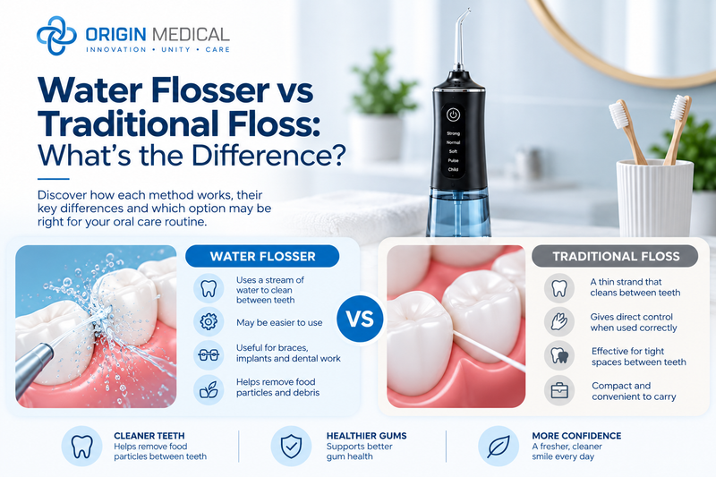 Water Flosser vs Traditional Floss: What’s the Difference?