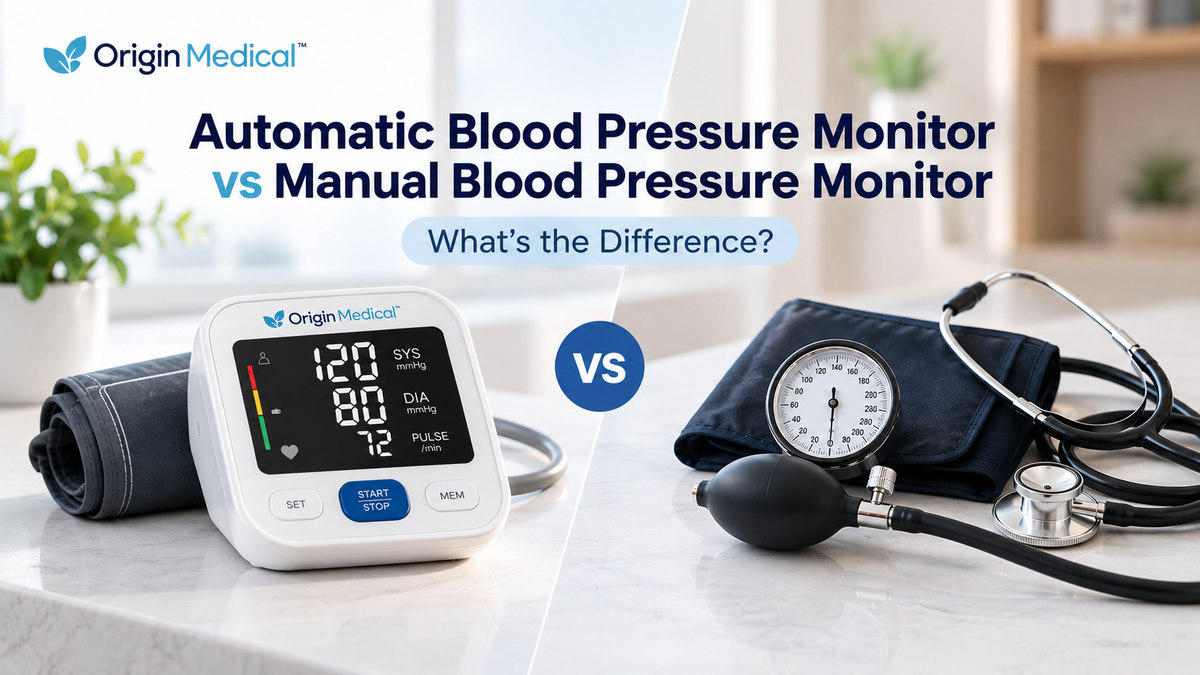 Automatic Blood Pressure Monitor vs Manual Blood Pressure Monitor: What’s the Difference?