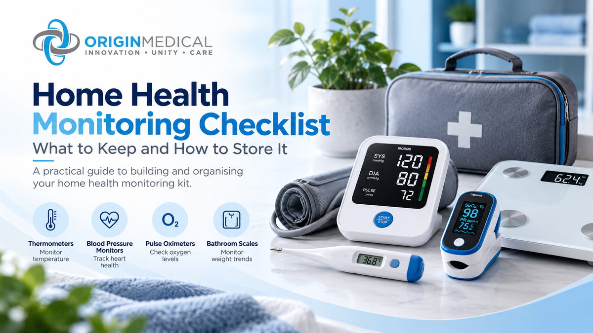 Home Health Monitoring Checklist: What to Keep and How to Store It