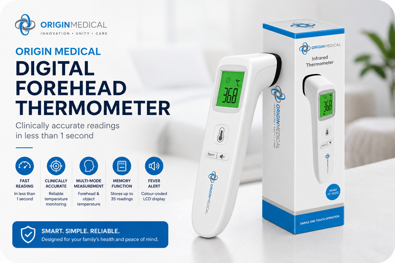 Fast, Accurate and Convenient: Why Every Home Needs a Digital Forehead Thermometer