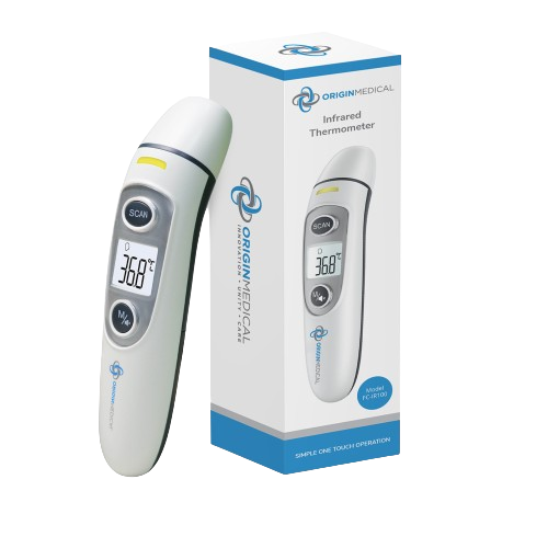 Origin Medical Ear and Forehead Thermometer