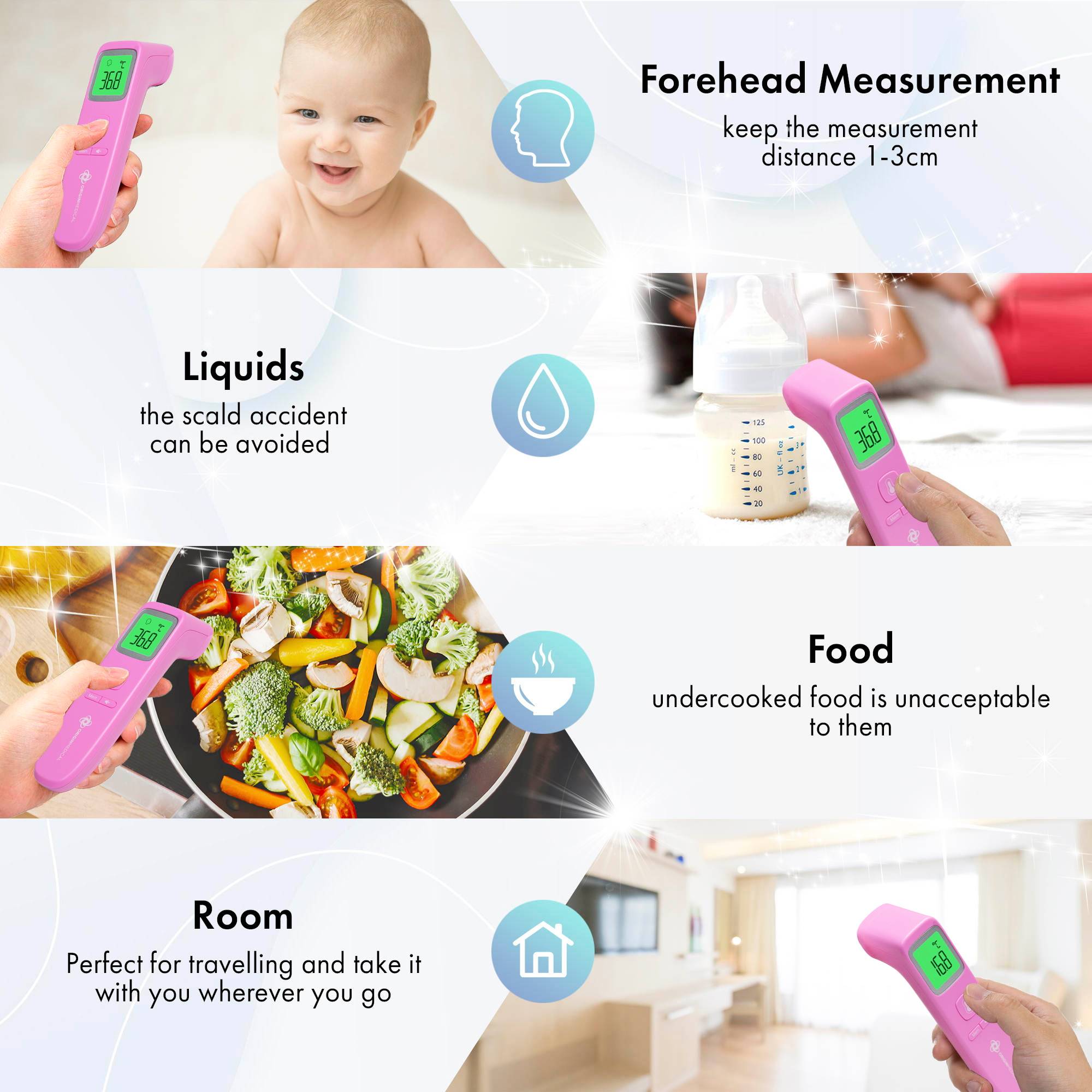 Forehead Measurement Thermometer