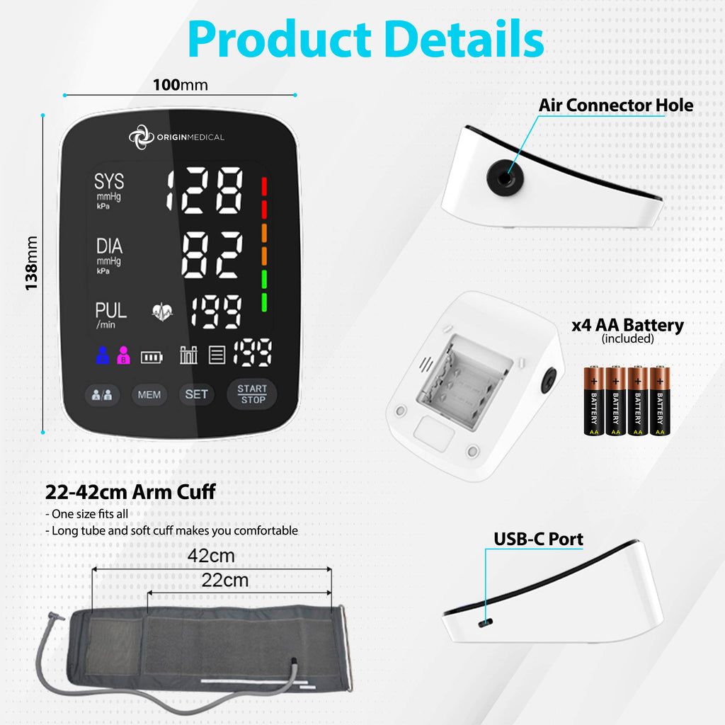 Blood Pressure Monitor Product Details